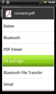 Скриншот № 2 для Fill and Sign PDF Forms